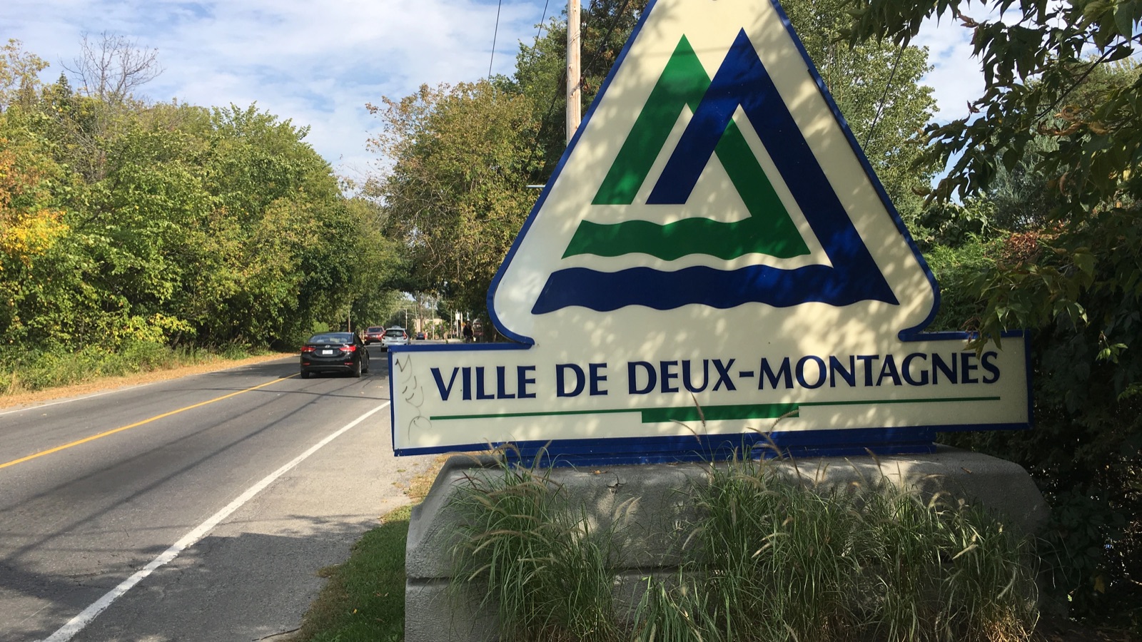 Vue aérienne de Deux-Montagnes